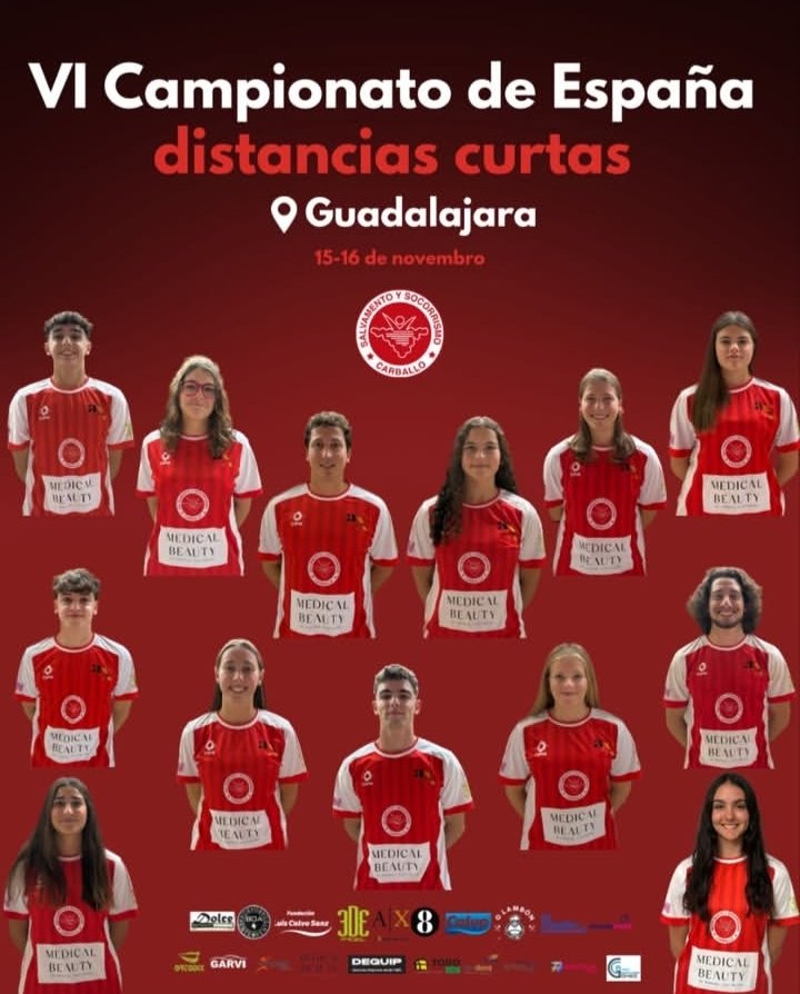 CAMPIONATO DE ESPAÑA DE DISTANCIAS CURTAS

Esta fin de semana terá lugar na 📍 Piscina Fuente de la Niña, en Guadalajara, o VI Campionato de España de Distancias Curtas xuvenil, xúnior e absoluto.

O <a href="/ClubSysca/">Club Sysca</a> estará representado por 13 deportistas.

Moita sorte!!
#FORZASYSCA