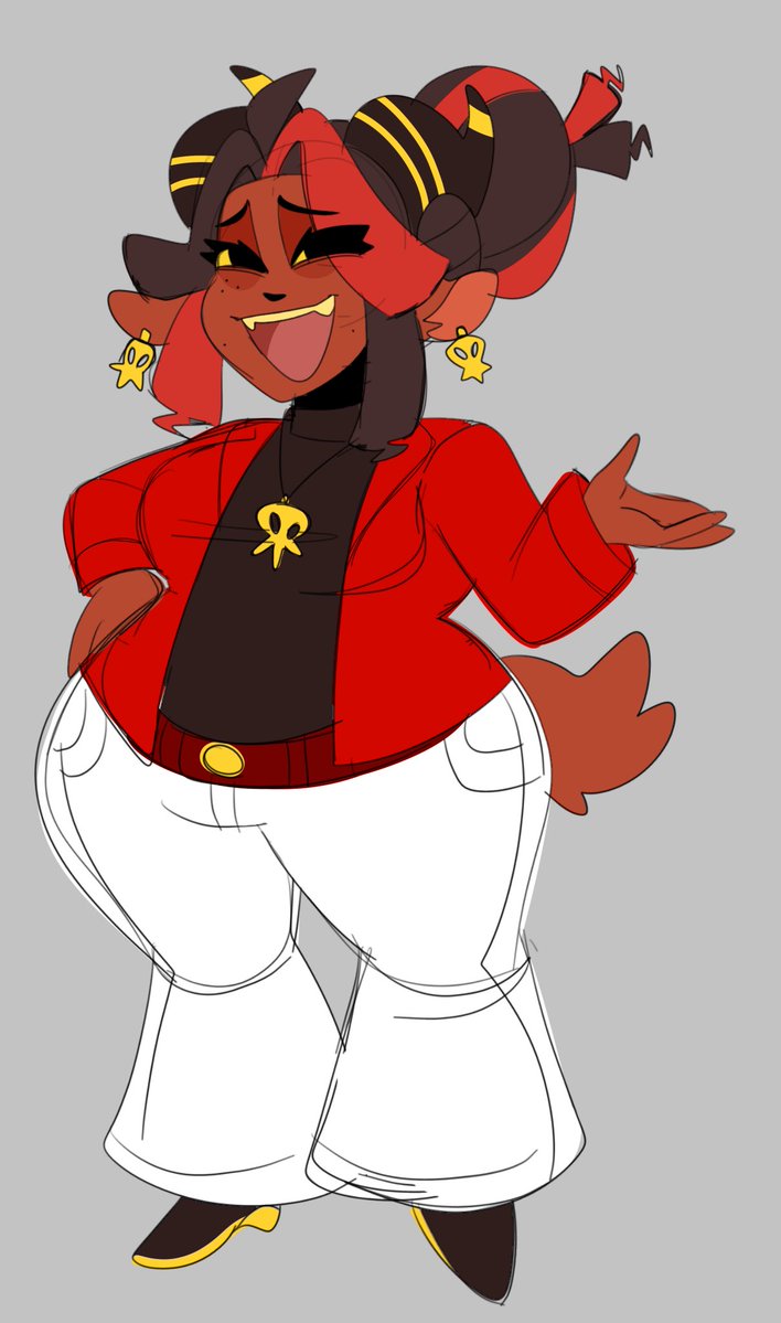 My sona as a hazbin hotel sinner