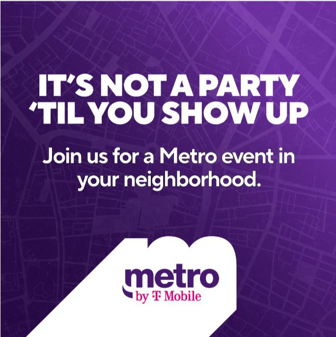 PCGPrepaidBiz's tweet image. AND ANOTHER ONE!  Come celebrate with us at 2185 White Plains Rd NY on Friday November 14th with food, music and loads of Metro by T-Mobile deals!

📅November 14
⏱️10:30am
📍2185 Whiteplains Rd NY