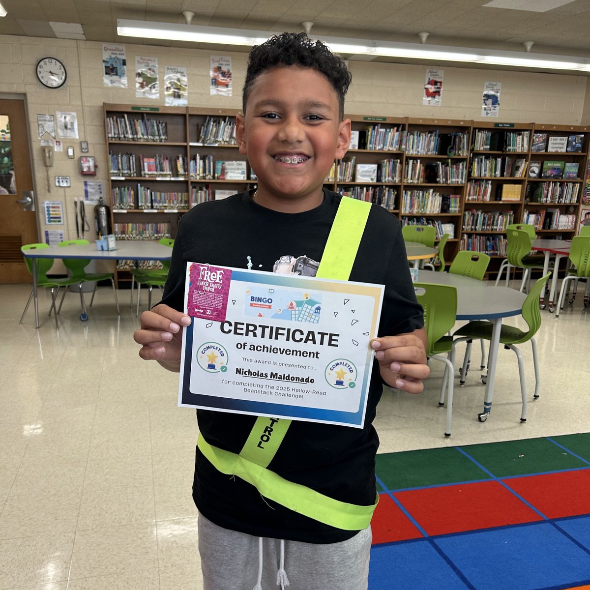 LUFSD_Libraries's tweet image. Reading treats, no tricks! Congrats to three amazing Albany students for completing the Hallow-Read Beanstack Challenge. They tackled tons of reading activities to earn a prize! @LindenhurstUFSD  #LUFSD