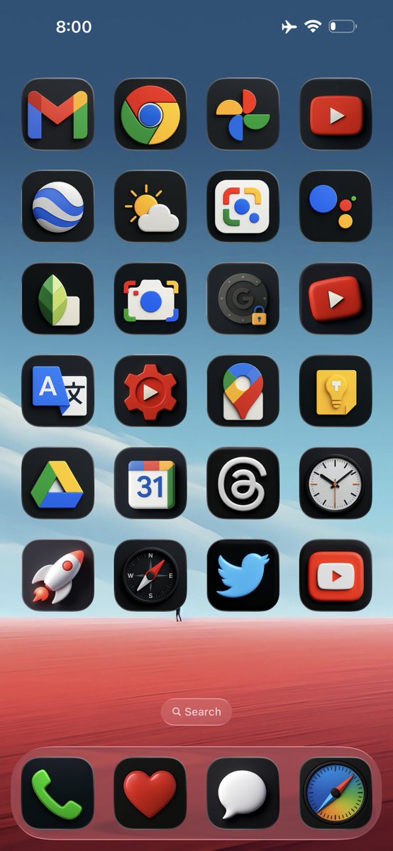 Ahmadansari2233's tweet image. 🎉💥Hello Guy&apos;s here I present My #iOS #iOS18 #iOS26 icons Call Dark iOS Icons Pack 
get it here ⬇️ ⬇️ ⬇️ 🎉💥

 #darkiosicons

bit.ly/darkiosicons

Design More Than 400+ Beautiful Dark iOS Icons including 

1 - inbuilt iOS Icons = 133
2 - Utilities Icons= 142
3 - Social…