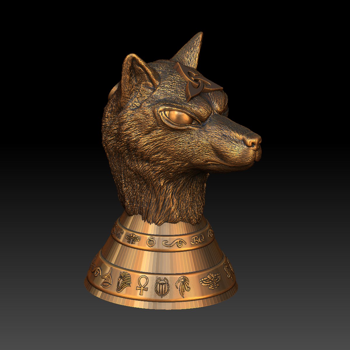 🐺 BQ-Totem – Wolf • STL und 3MF Dateien
➡️ 3D-Druckmodell herunterladen: cults3d.com/:3680605
💡 Entworfen von <a href="/Qu3dQueisser/">KatharinaQu3D</a>

<a href="/cults3d/">Cults.</a> #3DDruck #3DDrucker #Druckbar #STLDatei