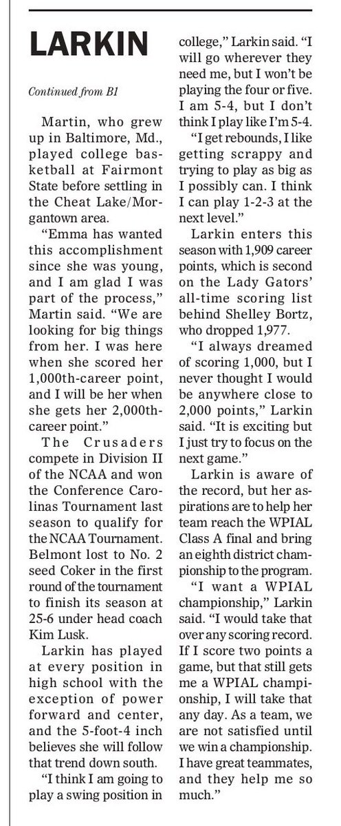 Sara Larkin (@saralarkinhoops) on Twitter photo 