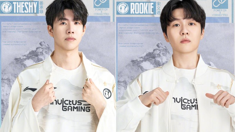 LPLfanclub's tweet photo. [Rumors] Rookie&amp;TheShy re-signed with IG https://t.co/IVHXL86VBn