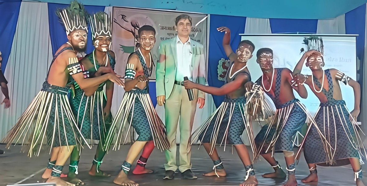 राजकोट मंडल में ‘जनजातीय गौरव दिवस - 2025’ उत्सवपूर्वक मनाया गया। ​રાજકોટ ડિવિઝનમાં ‘જનજાતીય ગૌરવ દિવસ – ૨૦૨૫’ ની  ઉત્સવપૂર્વક ઉજવણી. <a href="/WesternRly/">Western Railway</a>