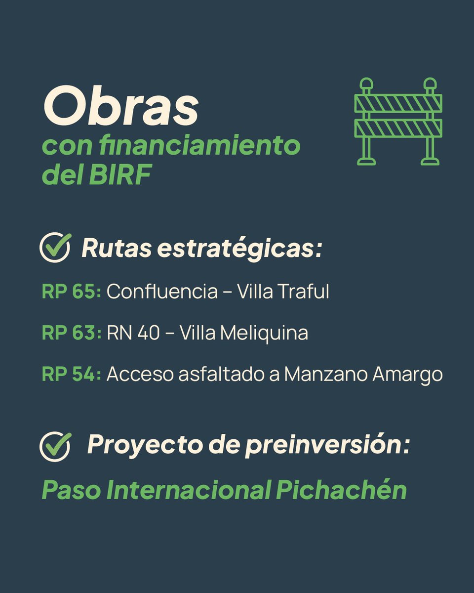 ✅ Aval legislativo al financiamiento externo. Avanzamos con una inversión de USD 300 millones del BIRF y el BID para obras que impulsan el desarrollo provincial.