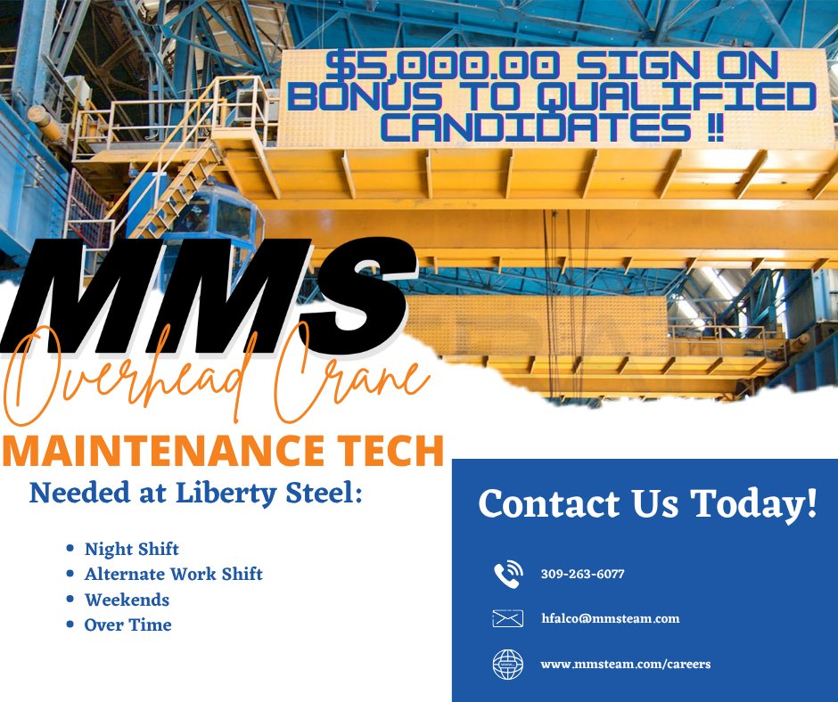 MMS- Manufacturing Maintenance Solutions (@mms_maintenance) / Posts / X