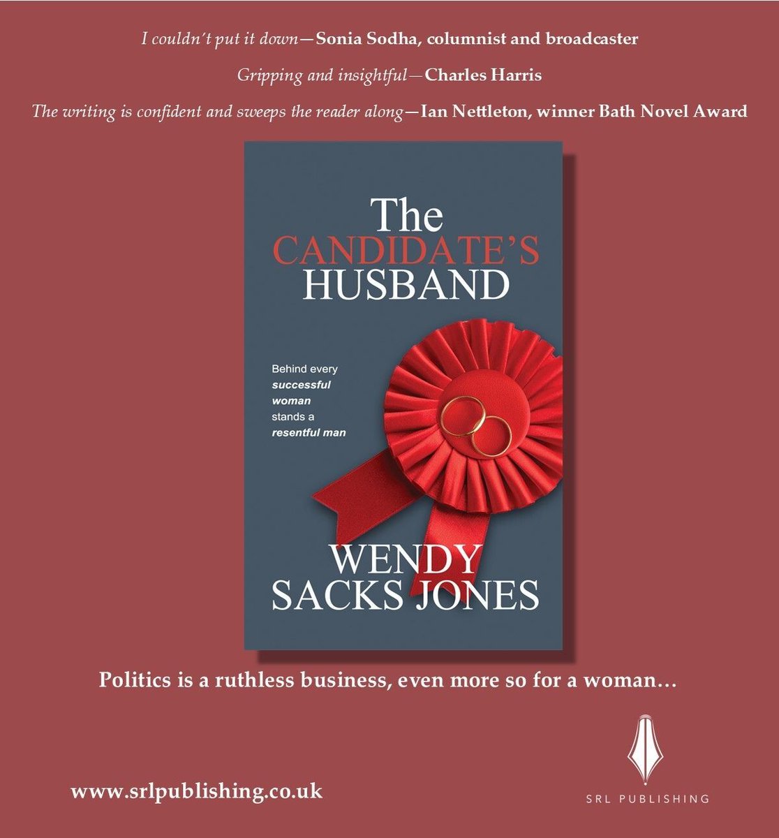 Behind every successful woman stands a resentful man

Pre-order THE CANDIDATE'S HUSBAND - released next month.

When headteacher Kirsty’s local MP resigns after a sex scandal, she’s set on running in the by-election to replace him. Only her husband Rick is unconvinced.