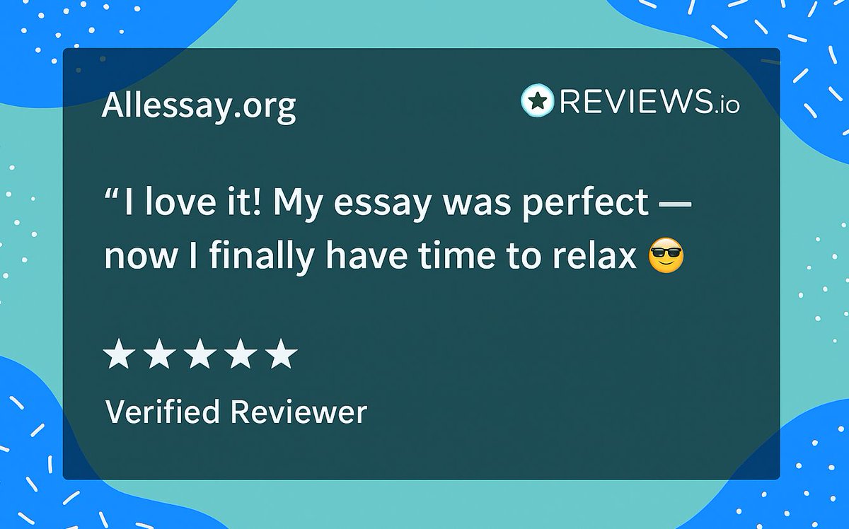 allessayorg's tweet image. Thanks so much for leaving a review! 🙏✨
We know your time’s important, and we’re happy we could make a difference right when you needed it.

#NursingStudents #StudyApps #FutureNurse #NurseLife #SmartLearning