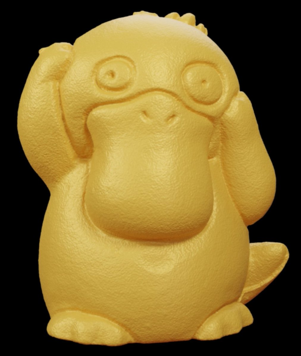 Your 1996 Pokemon keshi figure this week is a duck that is