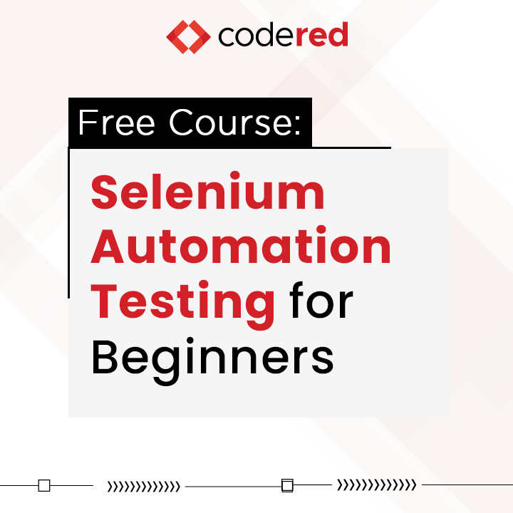 CodeRed_Pro's tweet image. Click less. Test smarter. 🚀
Master Selenium Automation Testing with our free course for beginners. and learn to automate clicks, sync your app, and handle dynamic elements like a pro.
💻 13 expert videos. 2 hours of online learning. No more manual testing!
👉 Start…