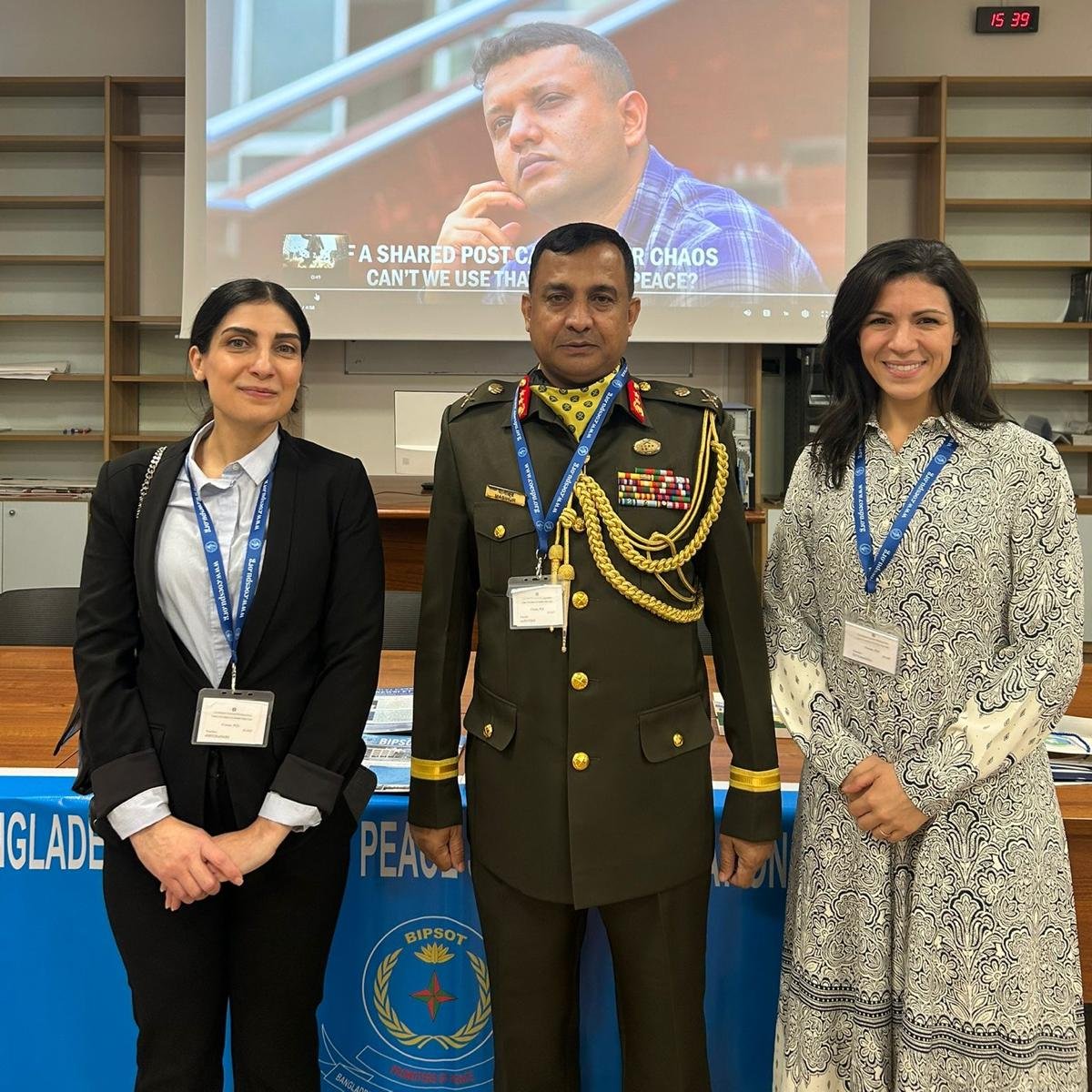 peaceoperations's tweet image. The Institute&apos;s Executive and Deputy Directors are meeting with partners at #29IAPTC this week. This year’s conference theme is “Peace operations training in a dynamic world: fostering cooperation, inclusivity and efficiency.”
 #peaceopstraining #IAPTC