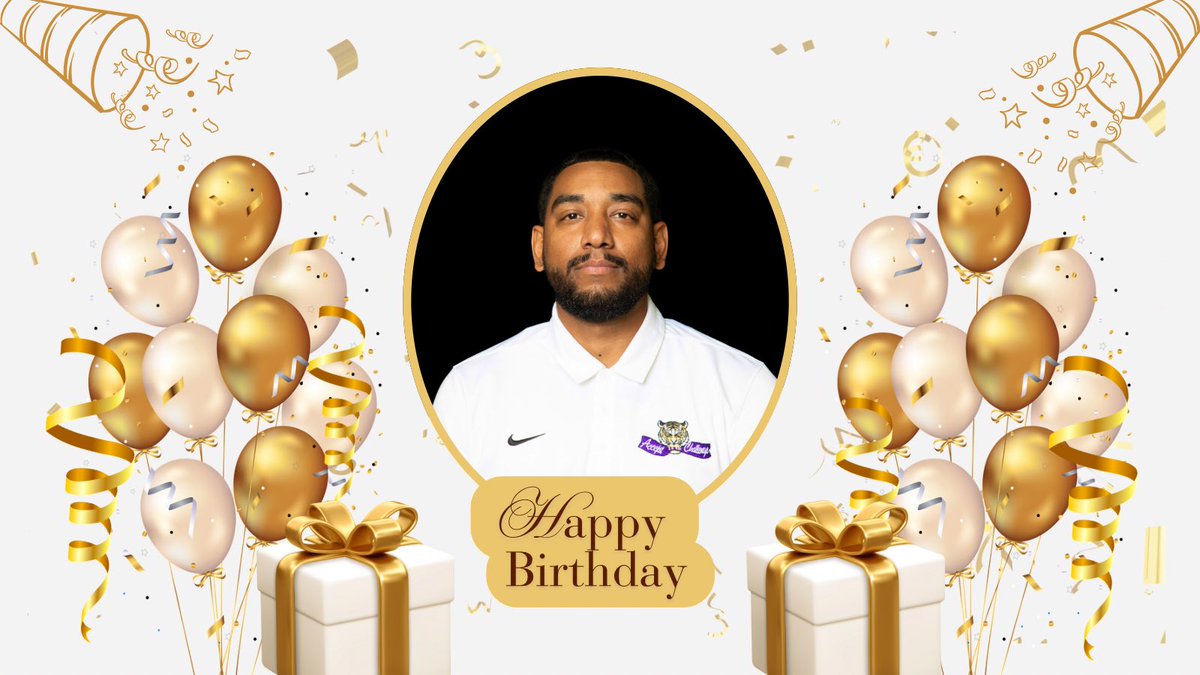 Lady 🐅🏀 would like to wish a very HAPPY BIRTHDAY to Head Coach - Joshua Bellaire!! 🎊🎉