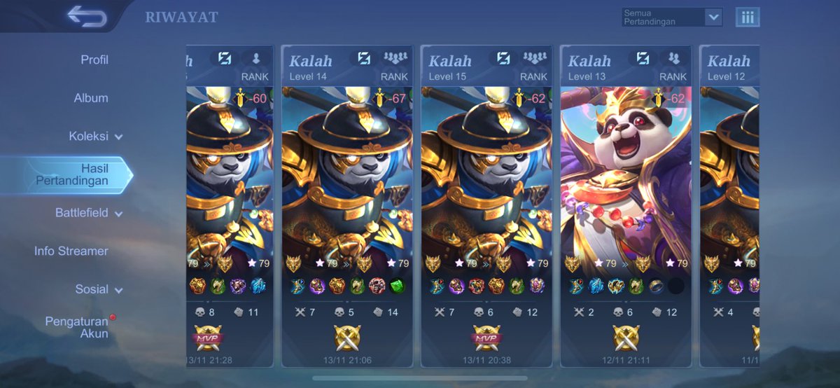 gak dikasi menang trus sama monton, padahal dah pake free star