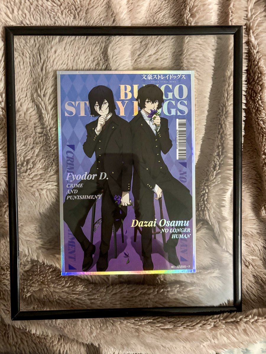 JiraiStrawberry's tweet image. Shikishi ^_^ 
-
#BSD #Fyodorbsd #DazaiOsamu