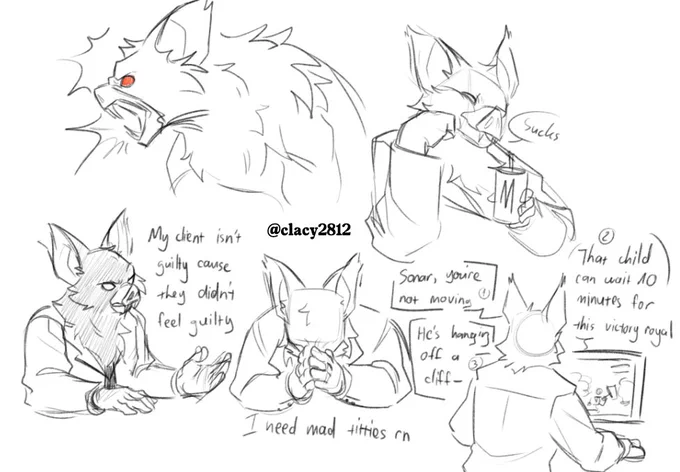 Doodles cause I love funny Bat 

#dispatch #sonar 