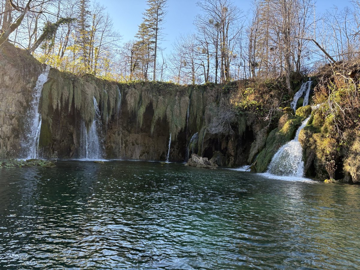 I am really enjoying my first visit to Croatia !

Zagreb is a great capital city to visit &amp; the Plitvice Lakes National Park is one of the most beautiful places I have visited 

The weather has been extremely cold &amp; cloudy - except on two occasions 

I am looking forward to