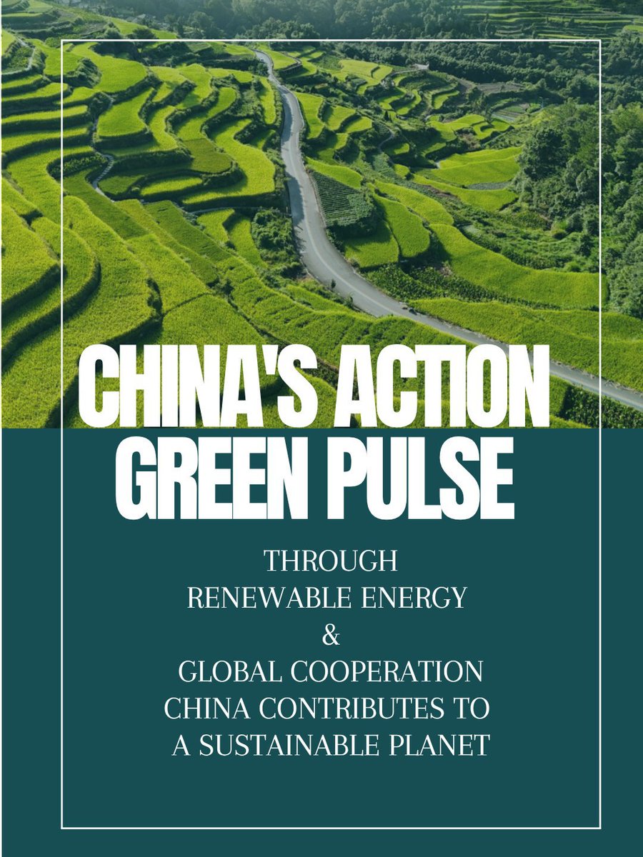 ChineseEmbinUK's tweet image. A greener China for a cleaner world—building a sustainable future together. 💚
#COP30 #GreenTransition #GreenChina #ClimateChange