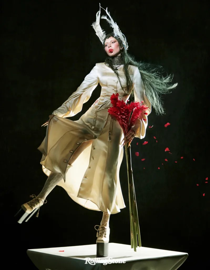 Lady Gaga in Matières Fécales for RollingStone Magazine