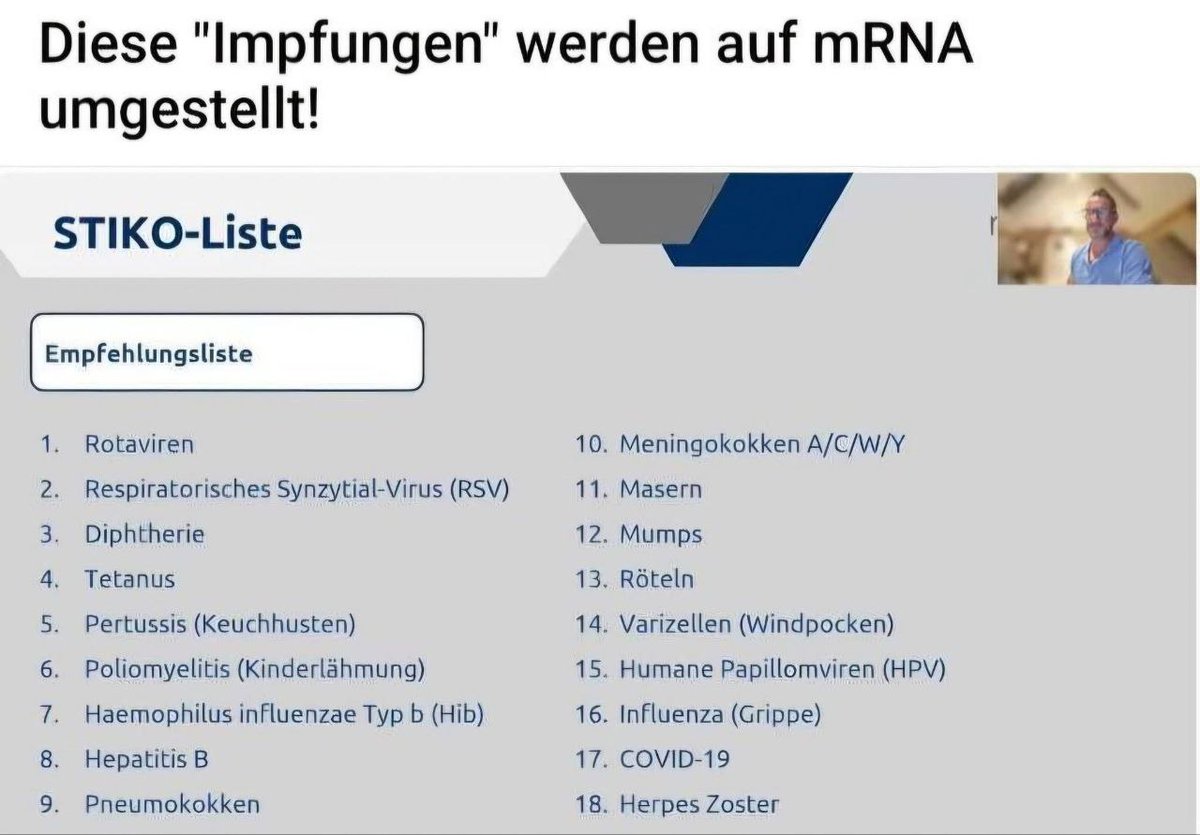 Während in einigen Ländern schon das sofortige Verbot der #MRNa Giftbrühe verlangt wird, geht's hier erst richtig los.....
#Impfung 
Es soll vor allem die Kinder treffen!