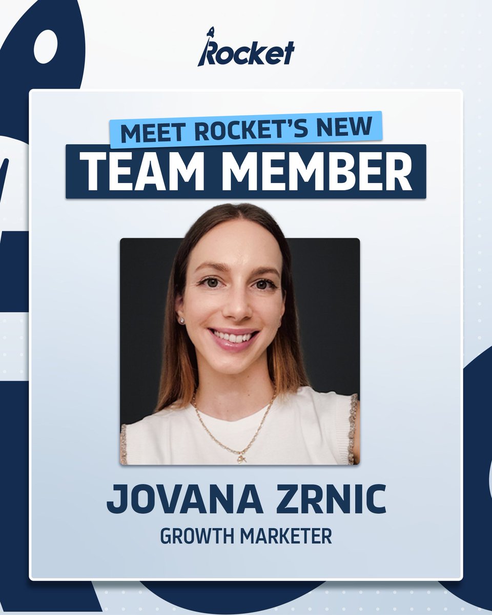 alumni_rocket's tweet image. Thrilled to welcome Jovana to the Rocket family! Excited to see what’s ahead. 🚀

#LegacyRedefined 🏆