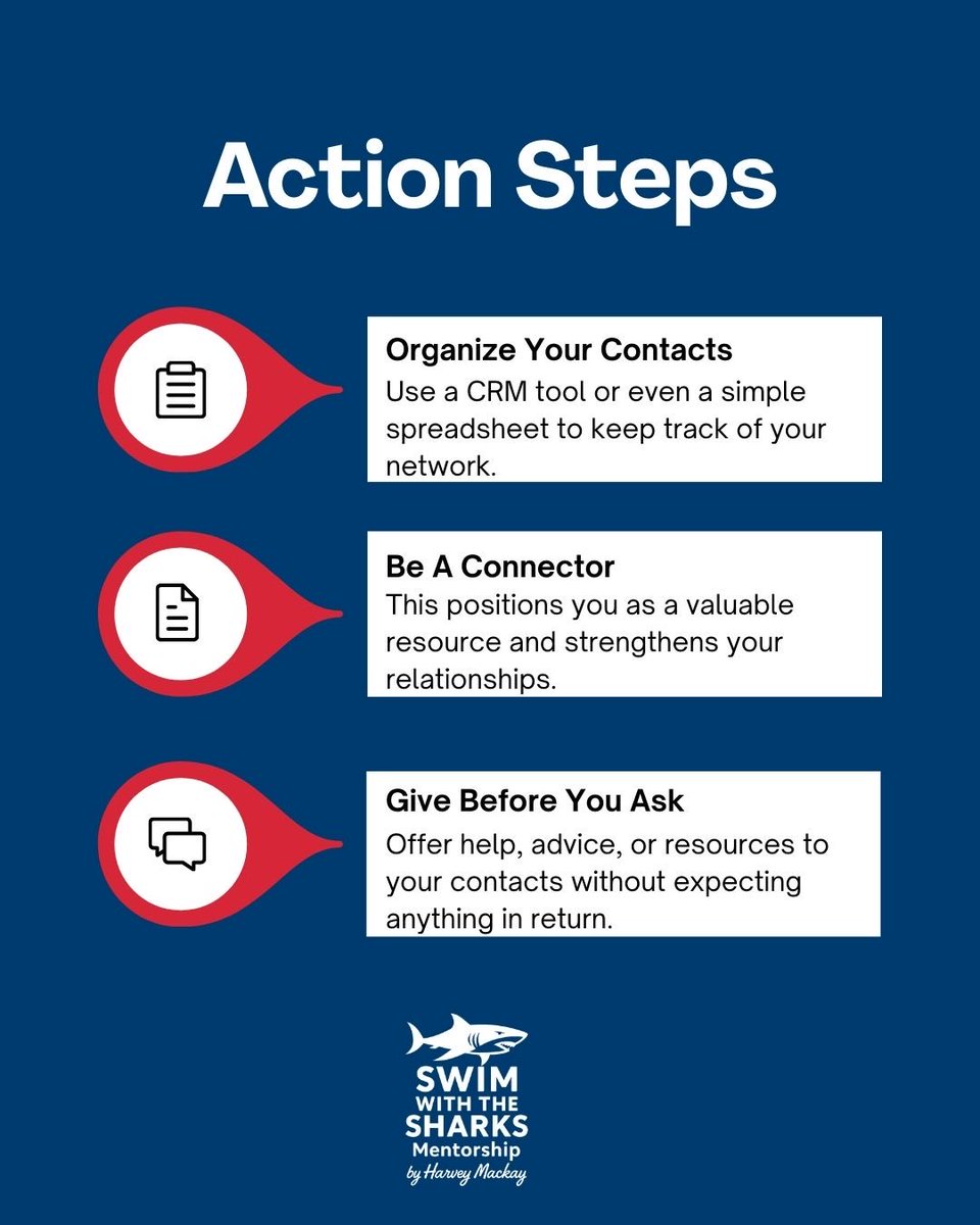 HarveyMackay's tweet image. Your network isn’t just who you know, it’s how well you engage with them. In business, relationships open doors that strategy alone can&apos;t. A well-maintained, diverse network is one of your most valuable assets.  #salesnetworking #networking #networkingsuccess #networkbuilding