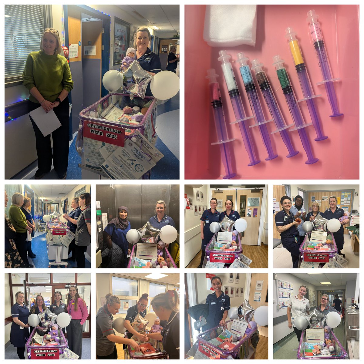 Day 4 of Optimisation week and Maternity &amp; NNU focused on Breastfeeding and promoting the amazing benefits of colostrum 💜
<a href="/shazhyde/">sharon hyde</a> <a href="/LeanneMulholla5/">Leanne Mulholland</a> <a href="/NWNeonatalODN/">NW Neonatal ODN</a> <a href="/StockportNHS/">Stockport NHS FT</a> <a href="/EmlouwalkerEmma/">Emma Kirk</a> <a href="/HealthInnovMcr/">Health Innovation Manchester</a> <a href="/rachaelwhitting/">rachael whittington</a>