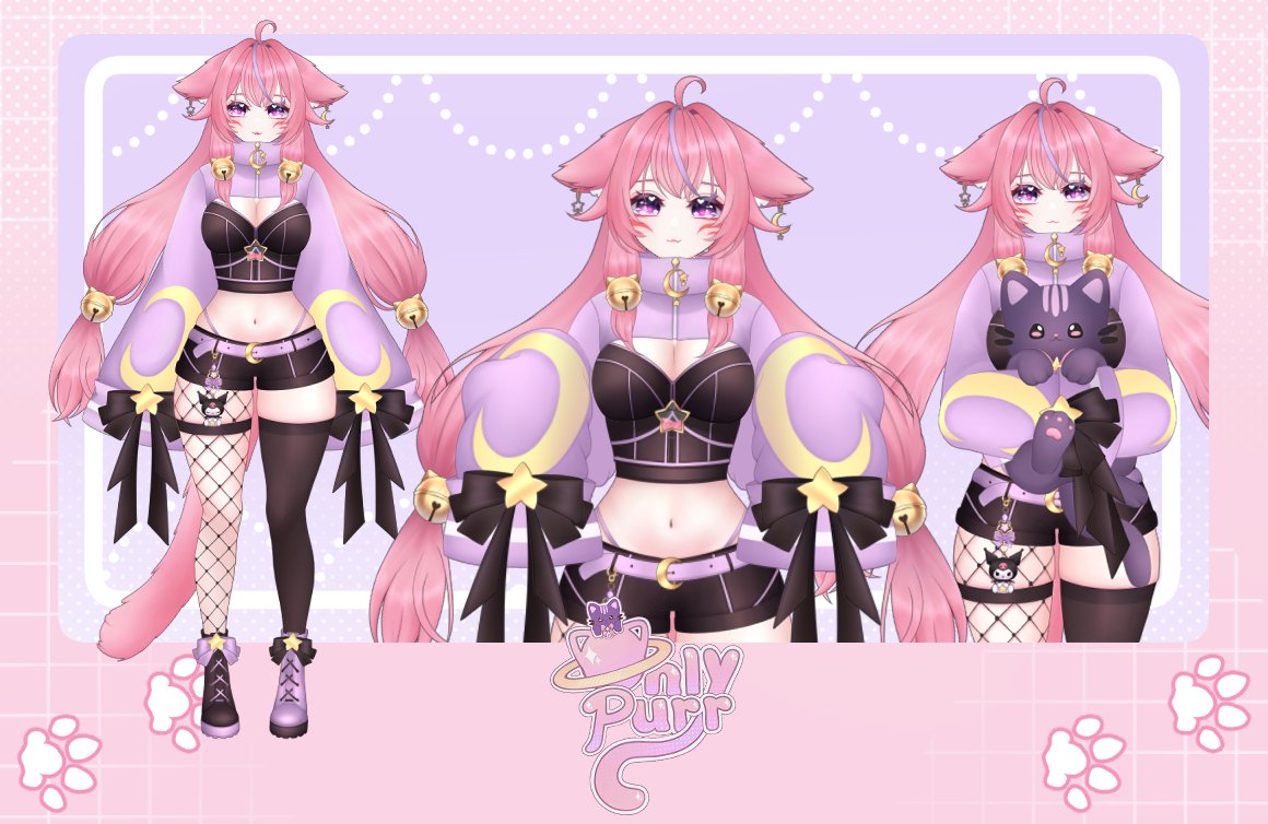 OnlyPurr's tweet photo. @aki_hoshino13 Your art looks amazing! Thank you so much for opportunity! 💜 https://t.co/d6hr9ANgTV