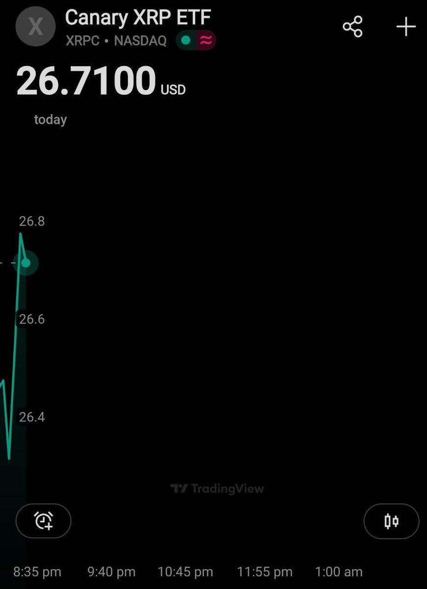 JUST IN: 🇺🇸 First spot $XRP ETF goes live in the US