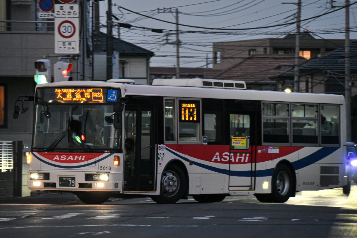 2025/11/12 朝日自動車(越谷) 5016 越谷200か79 KL-LV280L1改 備考