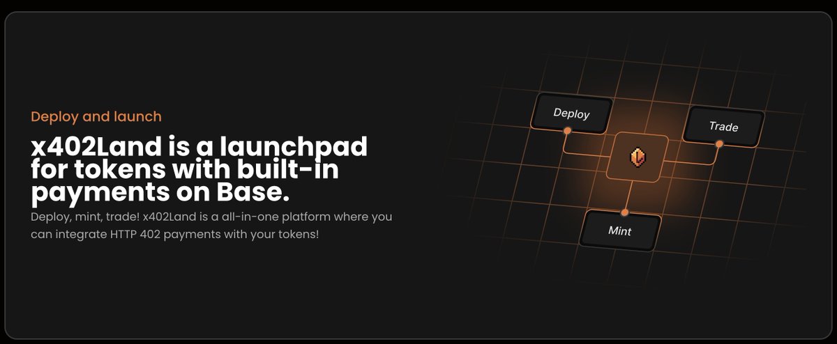 x402land's tweet photo. The x402 Land Presale is Officially Live!

Be part of a new paradigm shift in the x402 Launchpad experience:
🟦 no sniping, no PVP
🟦 only fair launches
🟦 pure opportunity

Early supporters define the future of x402, join the movement 👇 https://t.co/P61MJyRRTH