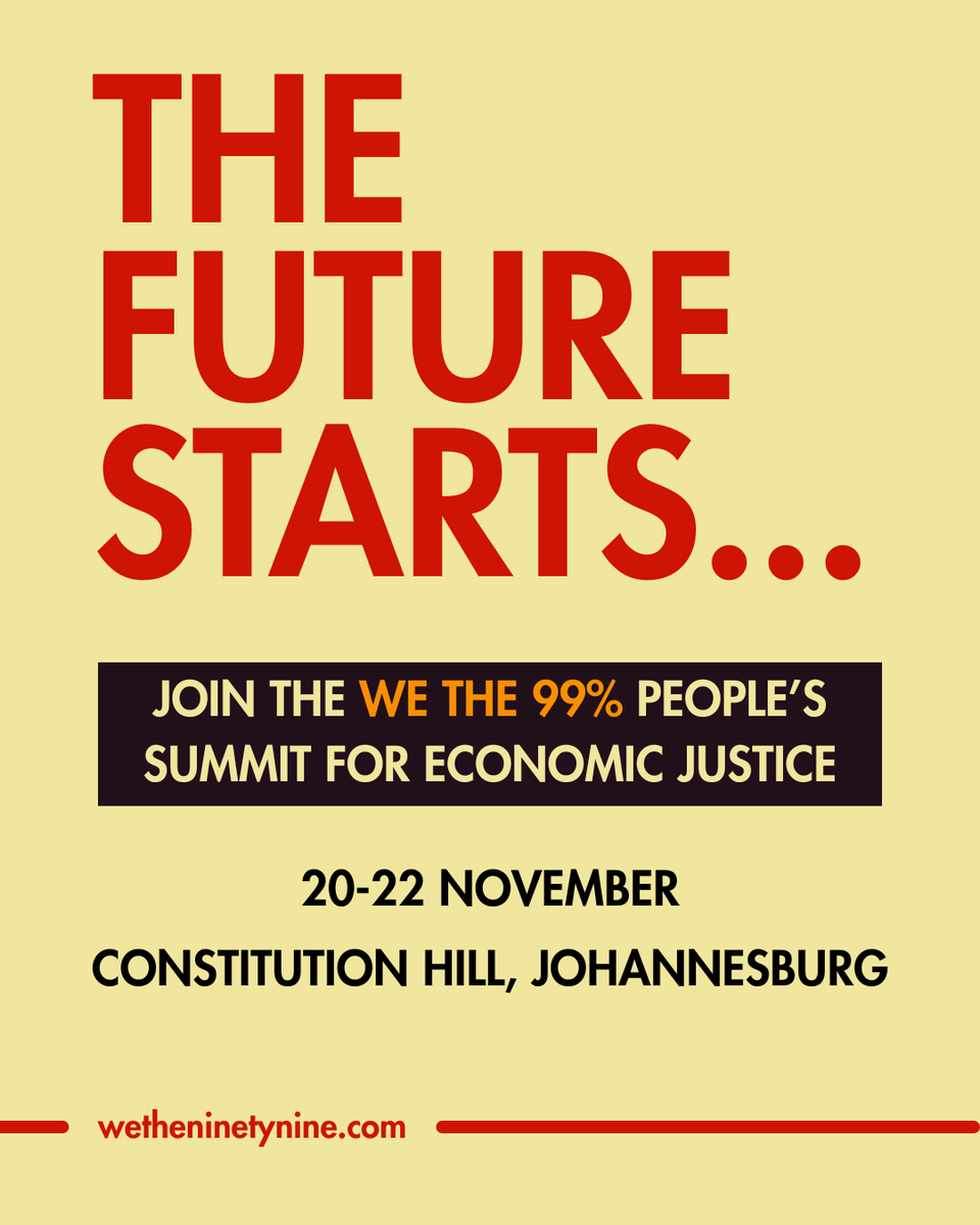 Stories move people to act. The We The 99 Film Festival brings together films from across Africa and the Global South that document resistance and celebrate community, stories that remind us justice is also something we imagine and tell together.

After each screening, join