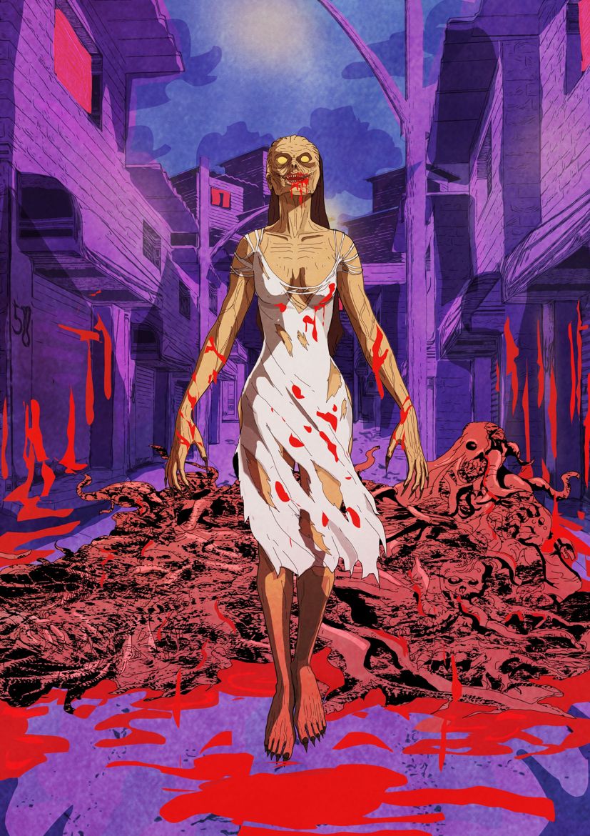 XMoliraza's tweet image. Folklore meets the darkness. Forget what you heard. In the Shadow Zone, the Legend of the Woman in White is real... and she's hungry. 🌙
#ShadowZone #Comic #Horror #UrbanLegend #WomanInWhite #Folklore #DarkFantasy #IndieComics