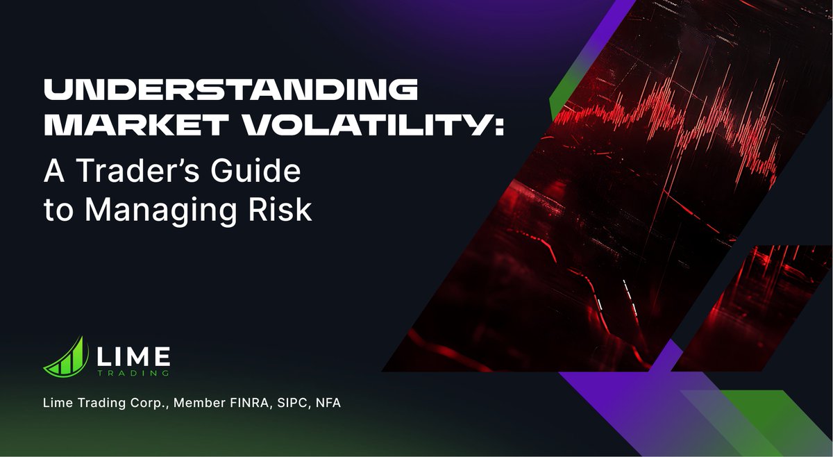 Volatile markets don’t have to mean unpredictable results.

Manage risk. Spot opportunity. Trade with confidence.

Read our latest: Understanding Market Volatility
➡️lime.co/understanding-…

#Trading #Volatility #RiskManagement #LimeTrading #AlgoTrading

Lime Trading Corp.,