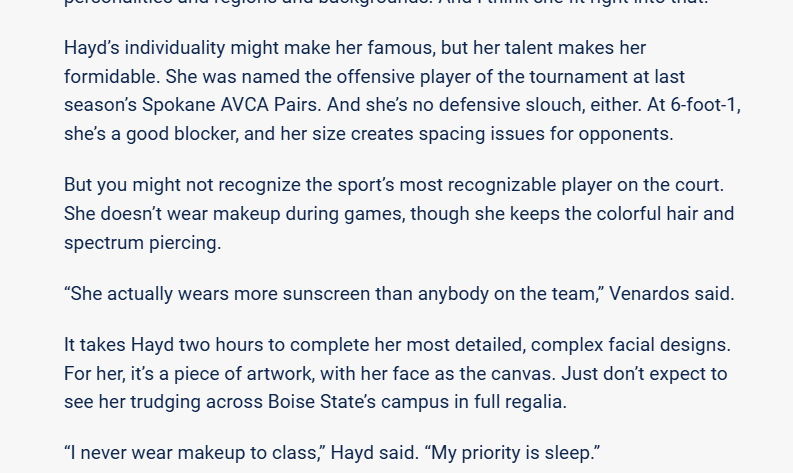 I just want you all to know that <a href="/KyleRowland/">Kyle Rowland</a> has just published his most important story for us yet. 

A sit down interview with the world's greatest goth college volleyball player

nil-wire.com/p/nora-hayd-go…