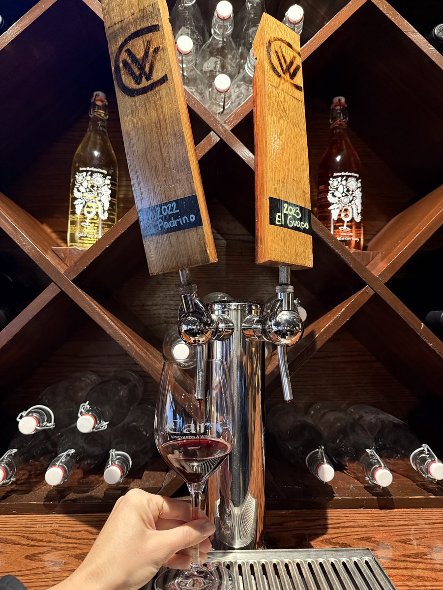 It's Thirsty Thursday - which tap wine are you enjoying? 🍷

Sip $5 glasses on tap from 4pm - close in Santa Barbara today, plus enjoy Cutler's BBQ + lo-fi beats all night long.

We'll see you there!

#wine #thirstythursday #carr #carrwinery #happyhour #wineontap #winery