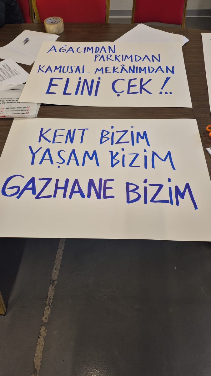 Basın açıklamamız birazdan başlayacak. Şehrin kamusal mekanları için tüm kent hakkı savunucularını mücadeleye çağırıyoruz!