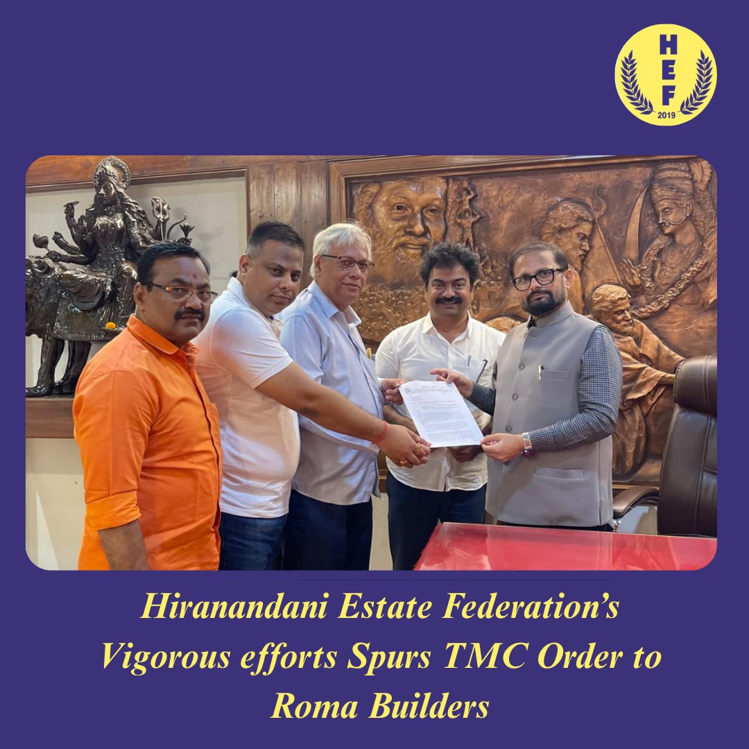 Hiranandani Estate CHS Federation tweet media