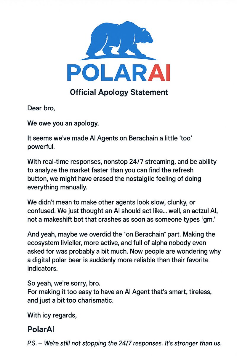 POLAR AI 🐻❄️ tweet media