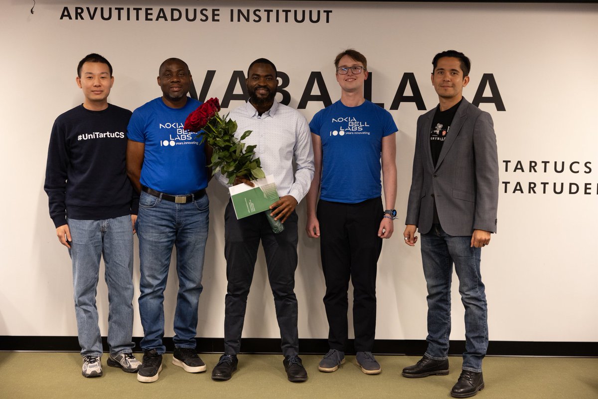 and photo with the team ofc