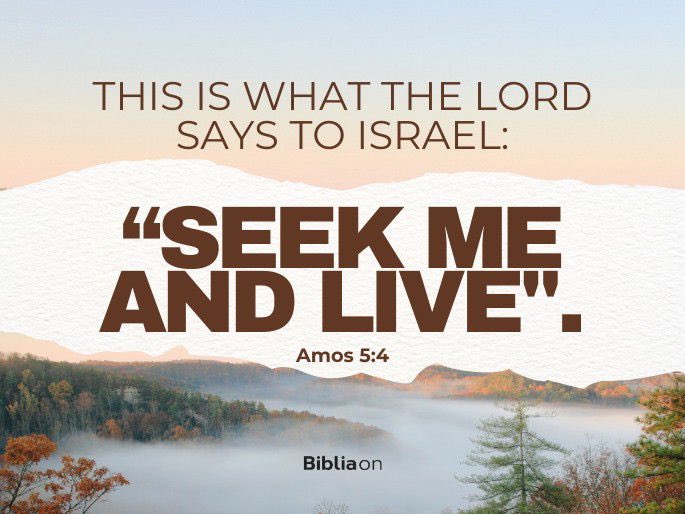 JimSuttle5's tweet image. God is saying to you:  Seek Me and you will find life!

This reality flows and echos through the whole Bible.
We need God, we are made for a relationship with Him, our hearts are restless until they find their rest in Him.

Seek the LORD and Live!

Amos 5:4