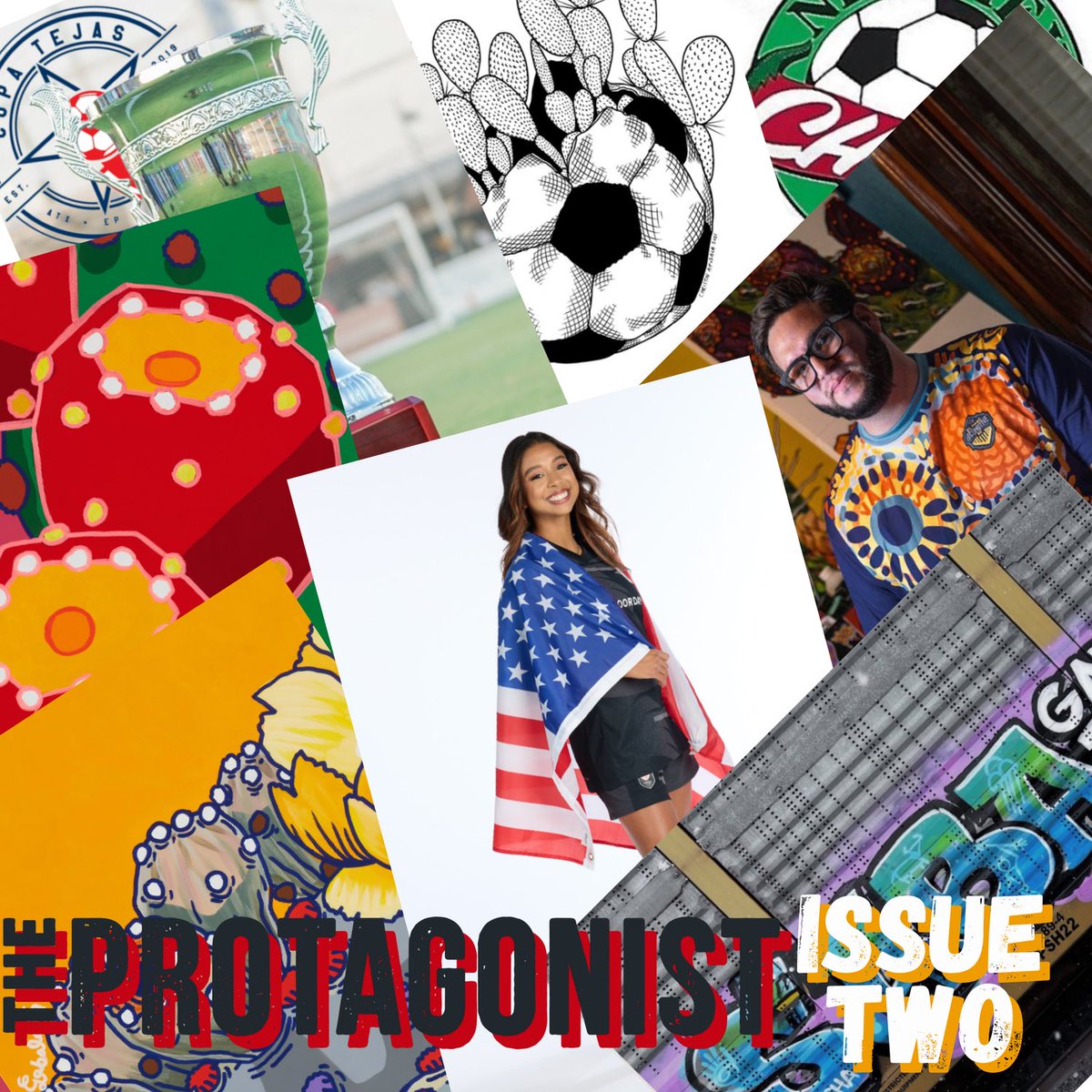 🏜️ Issue Two, “Soccer Songs of the Southwest” includes 40 pages of soccer stories from AZ, NM, &amp; TX
🎨 Art by Gabaldon, SABA, &amp; Apodaca
⌨️ Words by Vaughn, Gawronski, Brandt, &amp; Morrissey - Vamanos! 
protagonistsoccer.com/shop/rdli1h4p9…