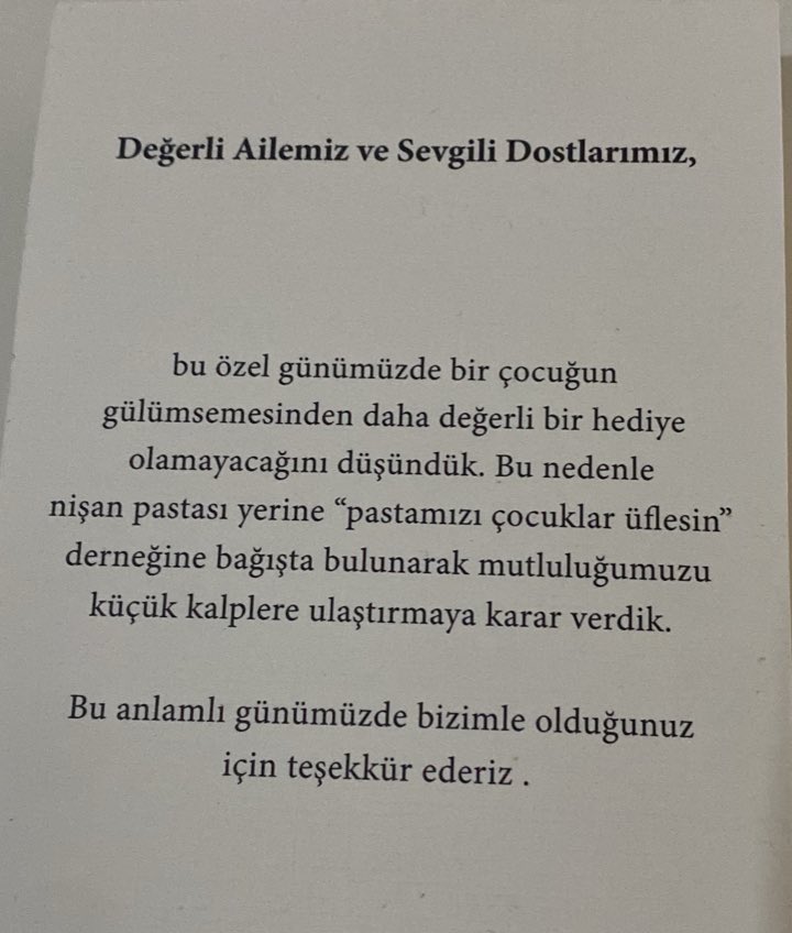 Aferin çocuklarıma bu yaptığınız beni çok mutlu etti güzel kalbinden öpüyorum sizi