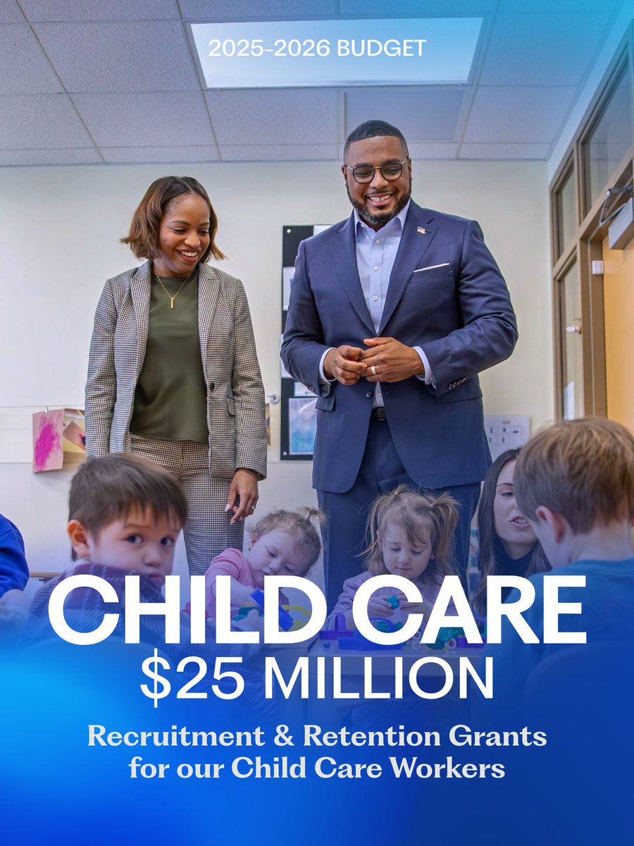 Child care workers are often underpaid for the critical services they provide to families in Pennsylvania.  
 
In this budget, we secured $25 million to provide our child care workers with recruitment and retention bonuses to put more money in their pockets and recruit more