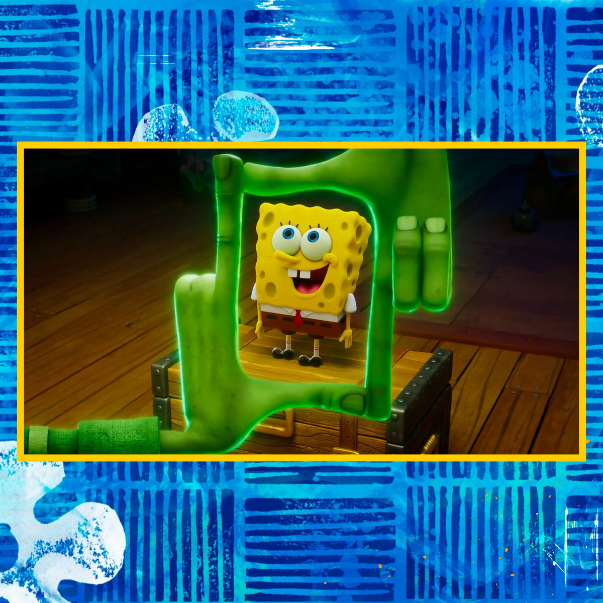 PalavraDeNetuno's tweet photo. É impressão minha, ou o trailer original e o trailer dublado do novo filme do Bob Esponja são praticamente dois trailers diferentes? O.O 
Um tem 2 minutos e 27, o outro tem 1 minuto e 56, e os dois tem cenas diferentes um do outro! https://t.co/oy9tXXa3Uh