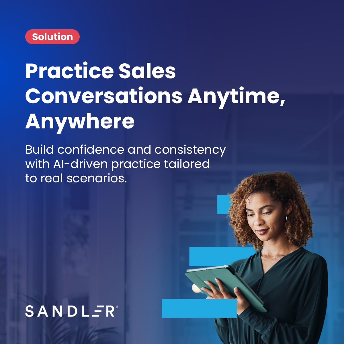💬 Better sales conversations start with practice. Sandler AI Roleplay Coach lets sellers sharpen skills anytime with real-world scenarios and instant feedback.

🎥 See it in action: youtu.be/8VgQ0LZ2L5E

#SalesRoleplay #SalesCoaching