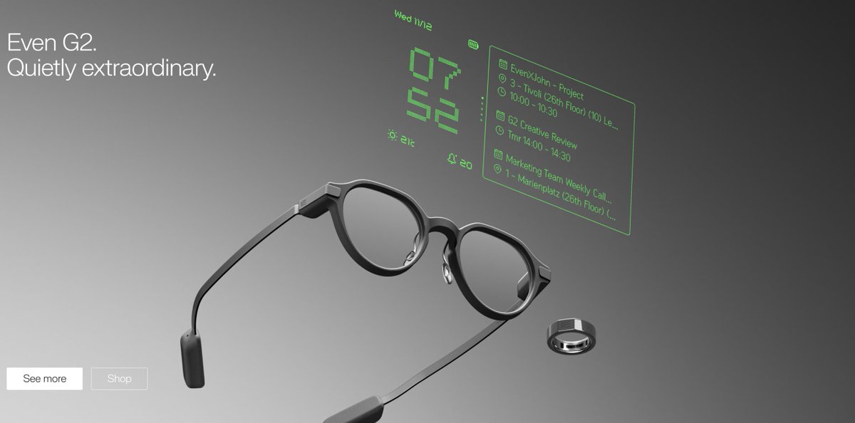 iam_chonchol's tweet image. This might be the first time AI in glasses feels real.

Not reactive, but contextual.

Not attention-stealing, but attention-sharpening. Here&apos;s what you need to know about Conversational AI Glasses.👇 (1/5)

@EvenRealities #ConversateAI #WearableIntelligence