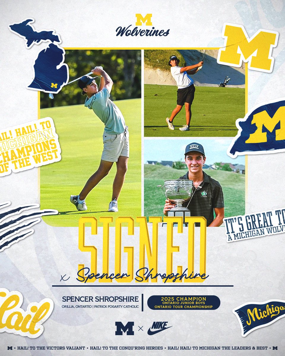 Please welcome Spencer to A2!

Built for the Block M. 
Ready to go to work.

#GoBlue | myumi.ch/15qmd