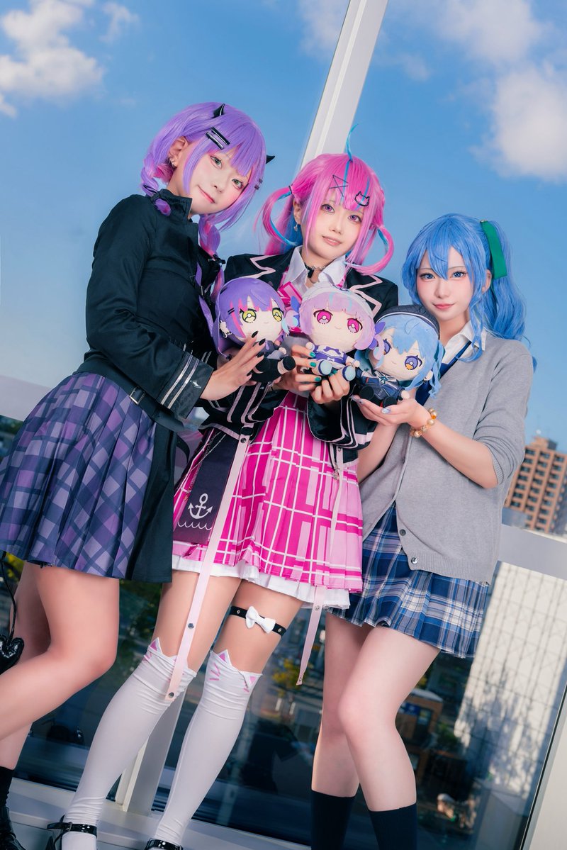 打ち合わせ無し、奇跡のスタテン❤️‍🔥

☄️<a href="/reno_cos_m/">柳零乃🐾❄️</a> 
👾<a href="/shihonana_/">しほな🐾🎀</a> 
⚓️<a href="/kousakaremu/">⛓鯖みりん⛓11/7開店🙌</a> 

📷´-<a href="/Kohe_portrait/">こへ🍊</a>