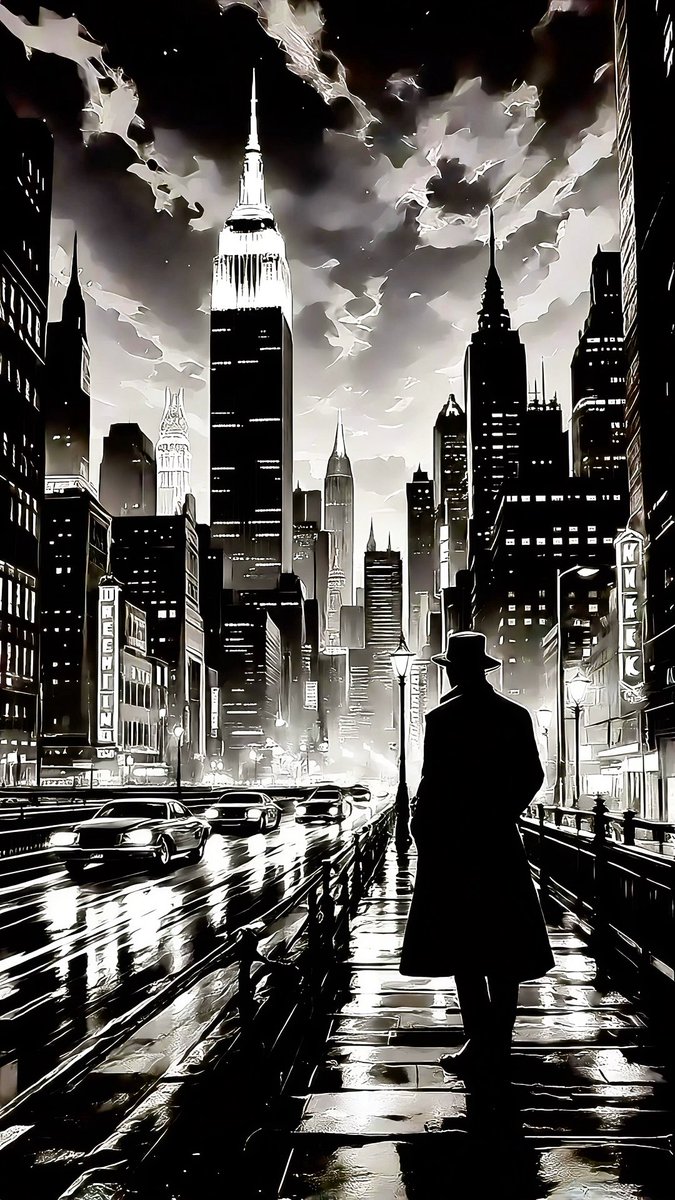 City lights, rainy nights, and noir dreams 🌃🕵️‍♂️
A lone silhouette stands beneath NYC’s glowing towers—caught between mystery and motion.
Let this wallpaper take you there. 4k 🩸
#DREAMING #aesthetic #phonewallpaper